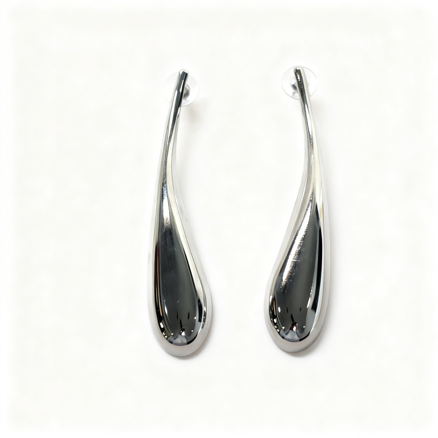 Sleek Gold Spike Statement Earrings – Modern Minimalist Jewelry