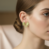Cute Yellow Bow Stud Earrings – Playful & Charming Jewelry