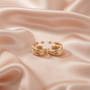 Trendy Multi-Layer Gold Hoop Earrings – Statement Design.