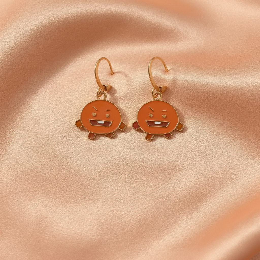 Cute Cartoon Earrings – for Kids