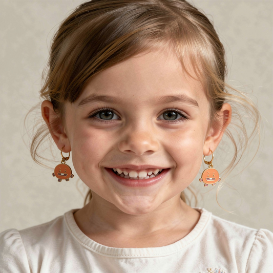 Cute Cartoon Earrings – for Kids