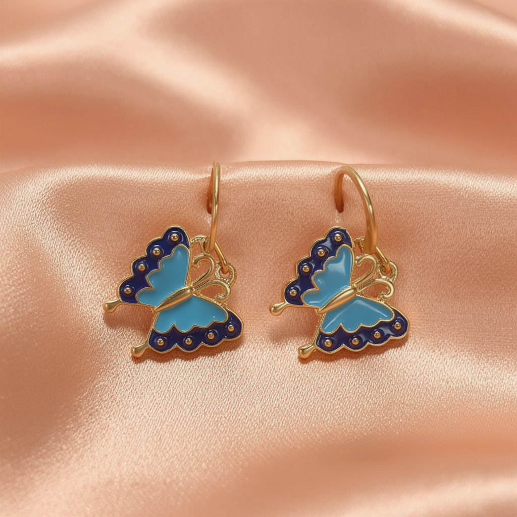 Butterfly Earrings – Cute Design for Kids