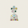 Pearl & Multicolor Stone Jhumka Earrings – Ethnic Earrings for Women
