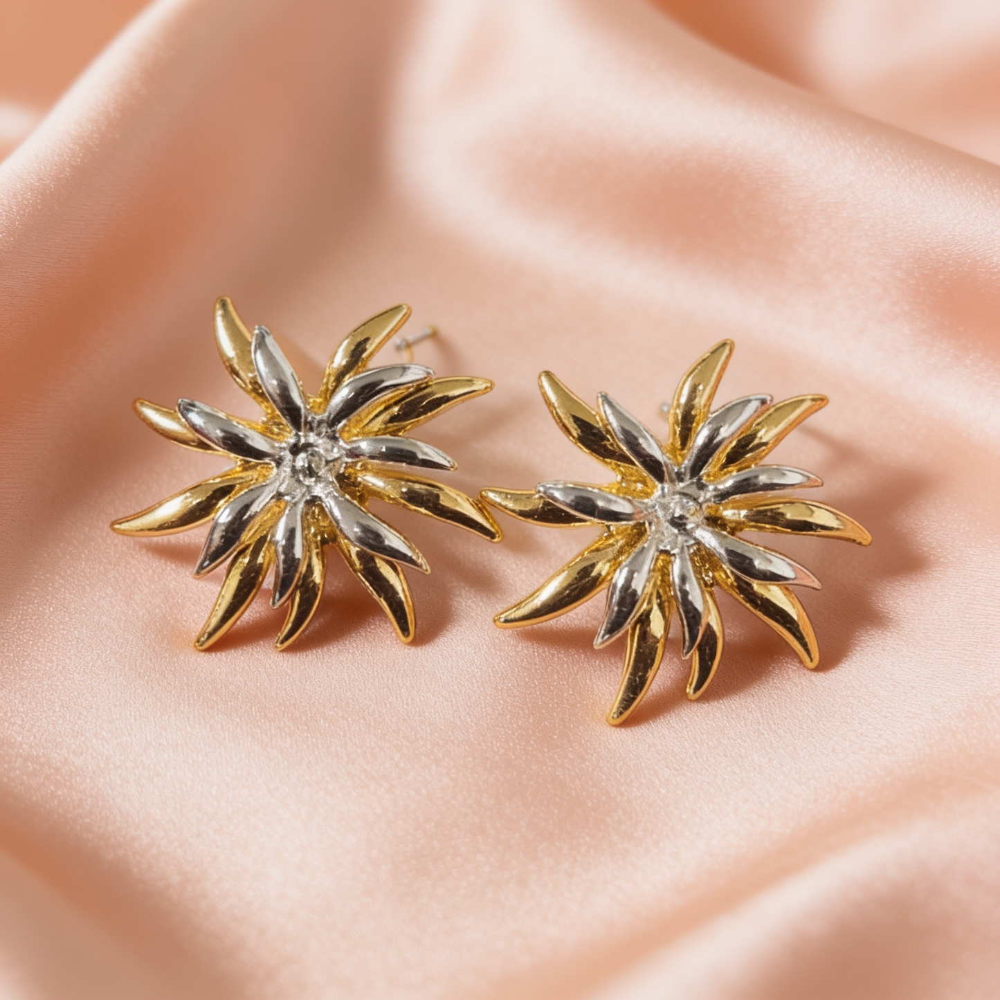 Pointed Flower Gold