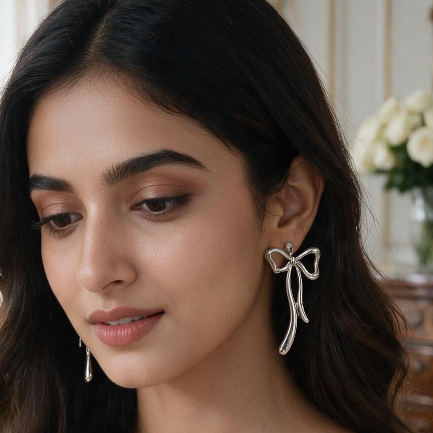 Bow Charm Earrings