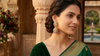 Golden Kundan Crystal Jhumka Earrings
