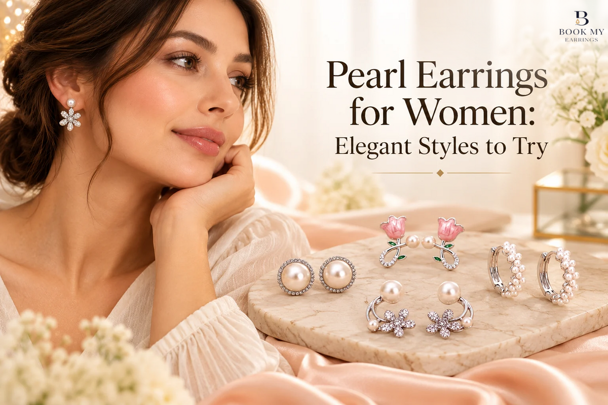 Pearl Earrings for Women: Elegant Styles to Try | BME