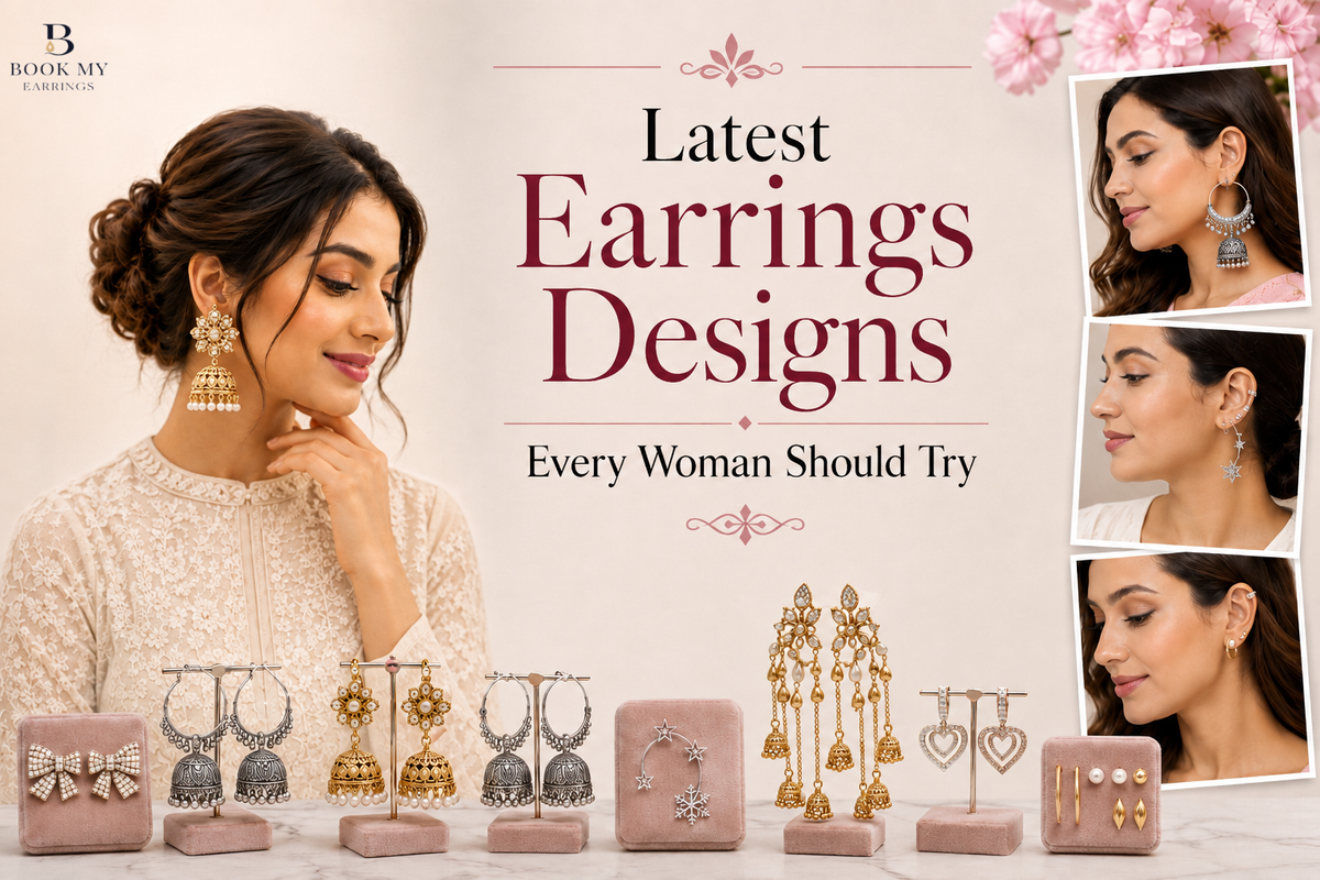 Latest Earrings Designs Every Woman Should Try | BME