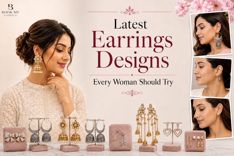 Latest Earrings Designs Every Woman Should Try | BME