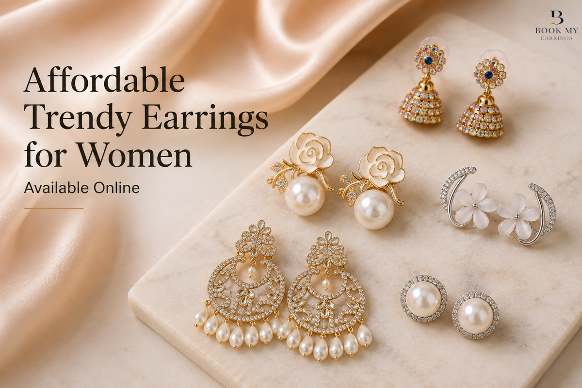 Affordable Trendy Earrings for Women Available Online | BME
