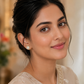 Pearl Studs Gold-Tone Statement Earrings