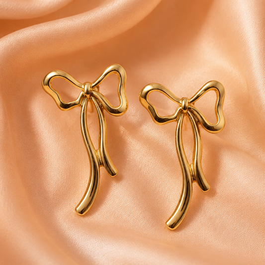 Bow Charm Earrings