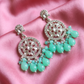 Kundan Beaded Drop Earrings