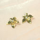 Vintage Floral Pearl Statement Earrings