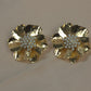 Textured Gilded Bloom Earrings- Stainless Steel