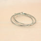 Ultra-Sleek Mirror Finish Golden Hoops