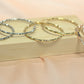 Diamond-Cut Glitter Hoops - Lightweight Metallic Statement Earrings- Stainless Steel