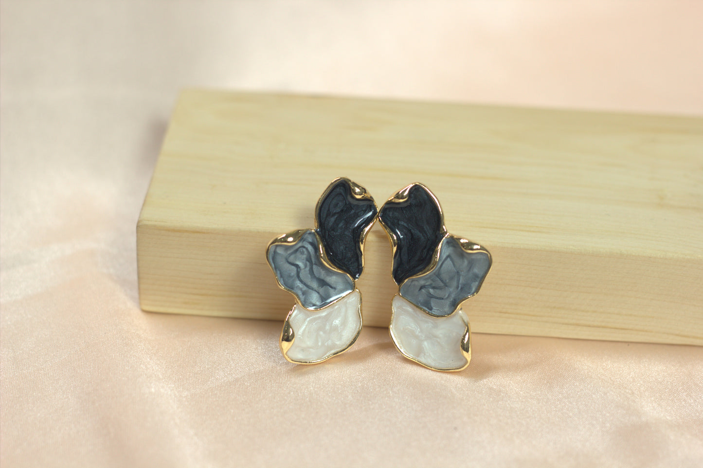 Multi-Petal Statement Earrings – Modern Chic Jewelry
