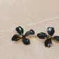 Floral Statement Earrings – Gloss Finish Designer Petal Earrings