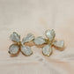 Floral Statement Earrings – Gloss Finish Designer Petal Earrings