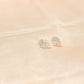 Blush Pink Floral Cluster Stud Earrings – Soft Elegant Design