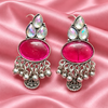 Oxidised Silver Jhumka Earrings