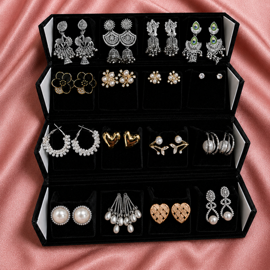Elegant Everyday Earrings Collection Combo | BME