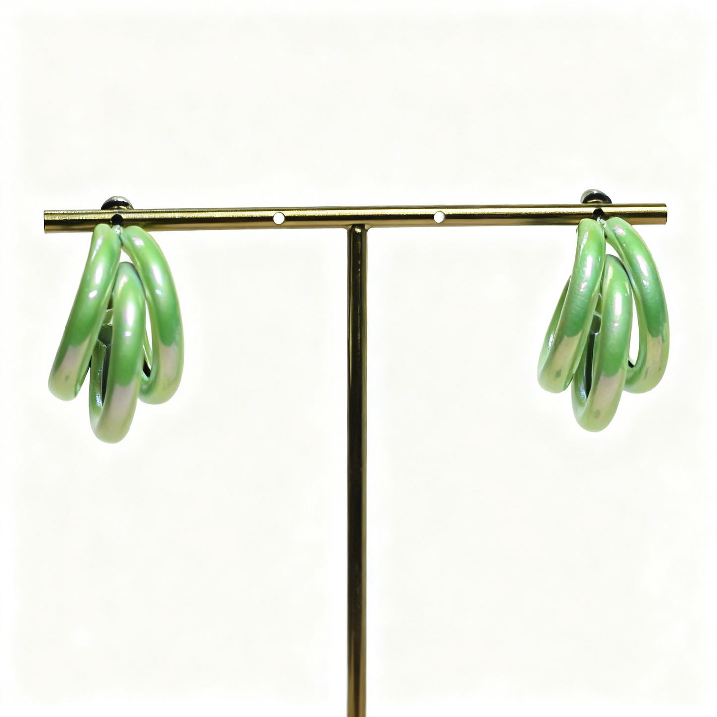 Twisted Hoop Earrings – Trendy Statement Style