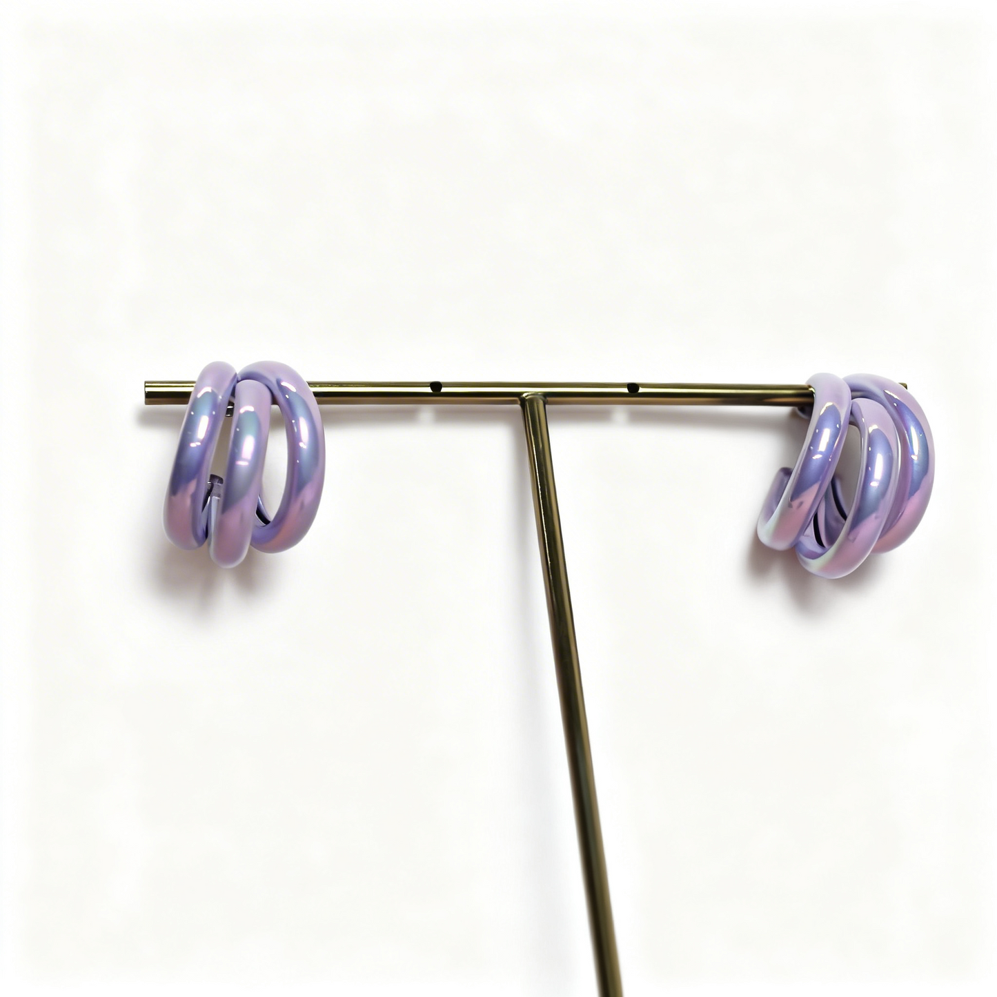 Twisted Hoop Earrings – Trendy Statement Style