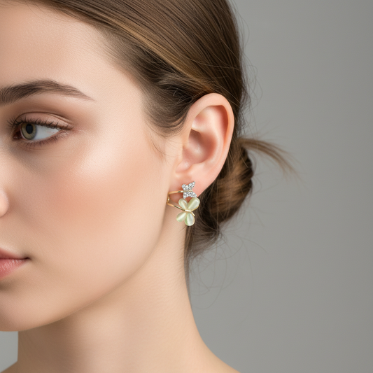 Enchanted Butterfly Duo Earring