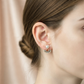 Pearl & Crystal Crescent Ear Jacket Earrings – 2-in-1 Radiant Studs