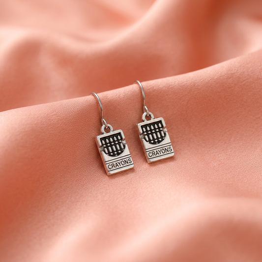 Crayon Drop Earrings – Creative Jewellery