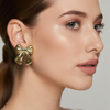 Art Collage Statement Earrings – Aesthetic Drop Earrings