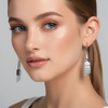 Paint Brush Drop Earrings – Statement Jewellery
