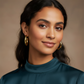 Bold Gold U-Shaped Hoop Earrings – Minimal Statement Jewelry