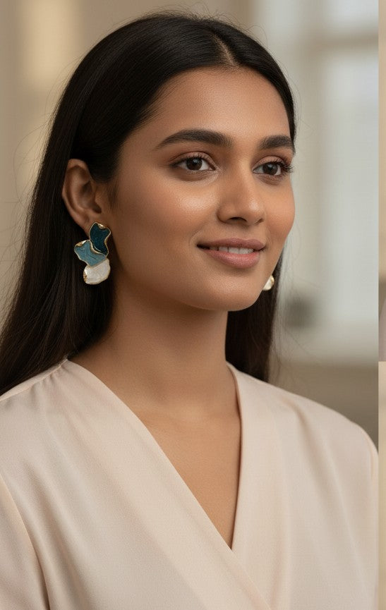 Multi-Petal Statement Earrings – Modern Chic Jewelry
