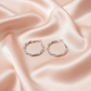 Twisted Hoop Earrings – Elegant Classic Statement- Stainless steel
