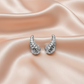 Textured Gold Crescent Earrings – Bold Statement Jewelry