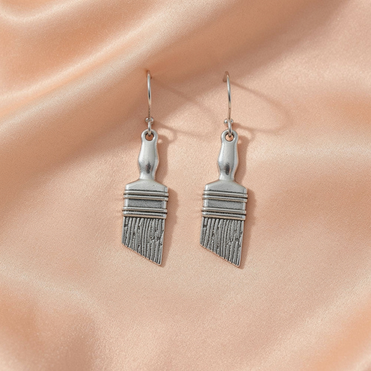 Paint Brush Drop Earrings – Statement Jewellery