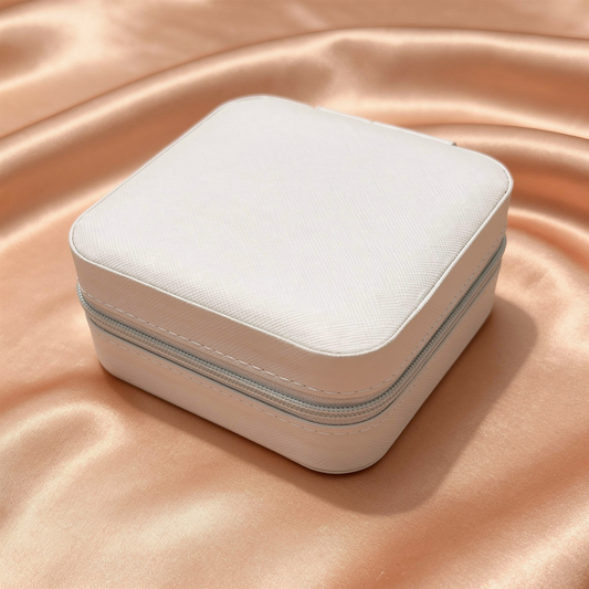 Premium Travel Jewelry Organizer Box – Compact Storage Case with Compartments