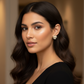 Elegant Pearl & Floral Stud Earrings Set – Gold Finish