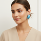 Twisted Hoop Earrings – Trendy Statement Style