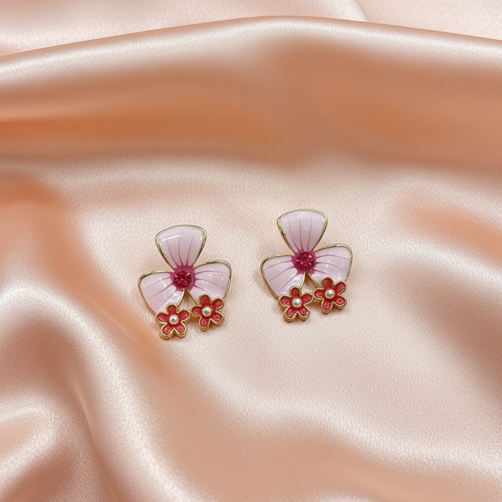 Cute Floral Earrings – Lightweight Fashion Jewelry