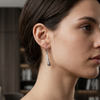 Microphone Drop Earrings - Statement Jewellery Quirky Design