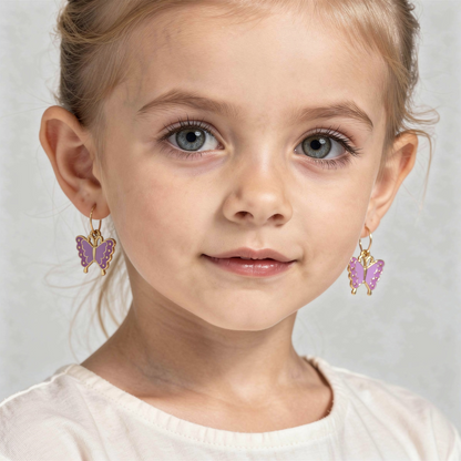 Butterfly Earrings – Cute Design for Kids