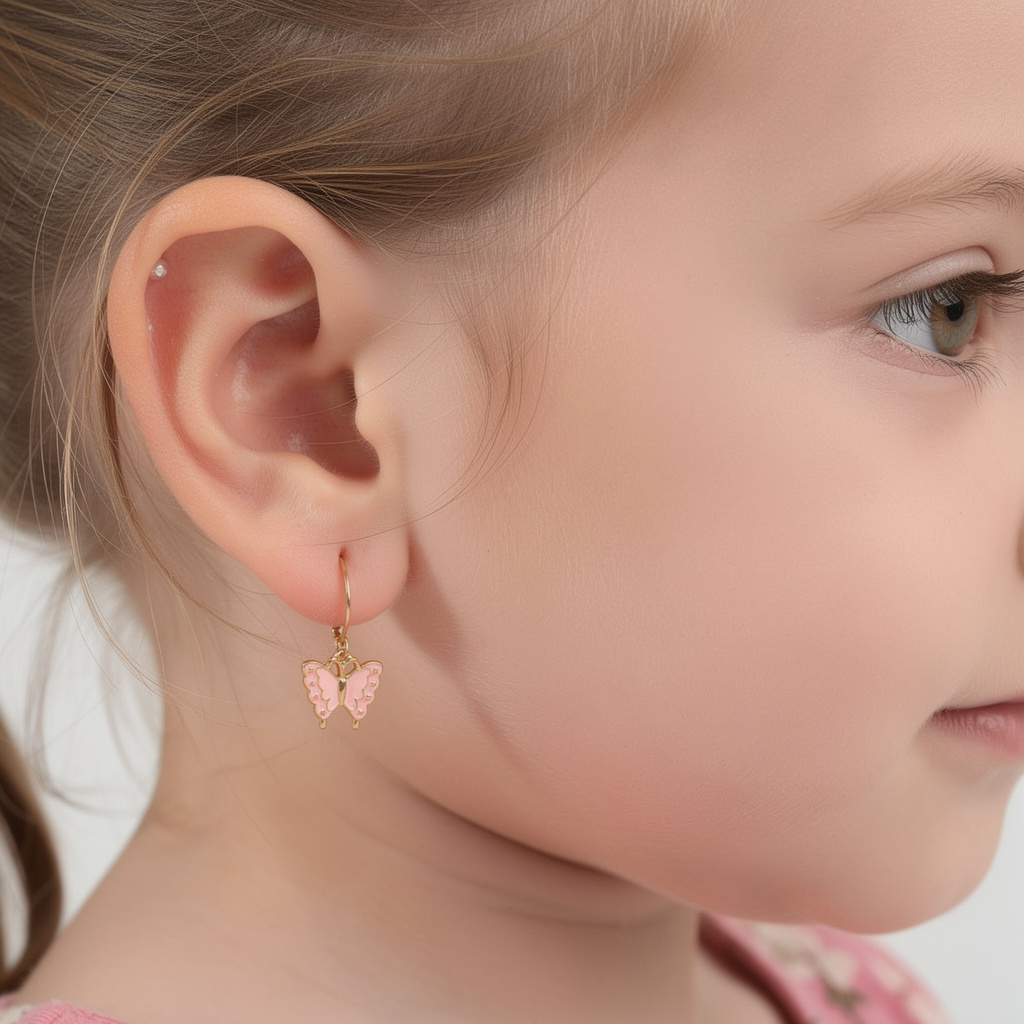 Butterfly Earrings – Cute Design for Kids