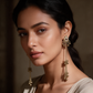 Antique Gold Chain Ghungroo Earrings