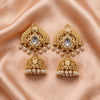 Royal Pearl Drop Jhumka Earrings