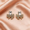 Crystal Bow Statement Earrings