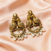 Heritage Inspired Gold Chandbali Earrings